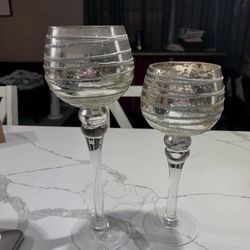 Christmas Candle Holders $12