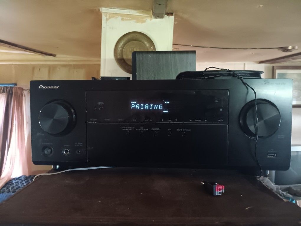 Pioneer AV Receiver With Bluetooth.