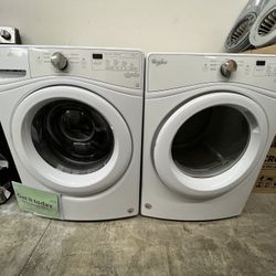 WHIRLPOOL WASHER AND GAS DRYER