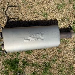 Muffler exhaust