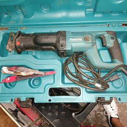 MAKITA JR3000V Corded Reciprocating Saw w/Case, Manual, Key Variable Speed



