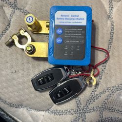 Car power switch, 12V 240A remote battery disconnect switch, intelligent voltage cutoff switch, anti-theft car power off switch, prevents battery drai