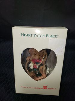 American greetings heart patch place bear