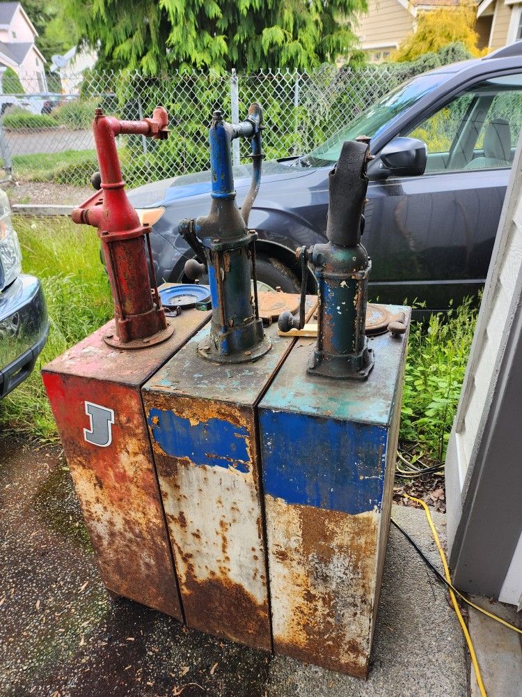 Antique Vintage Oil Lubesters 1930-50