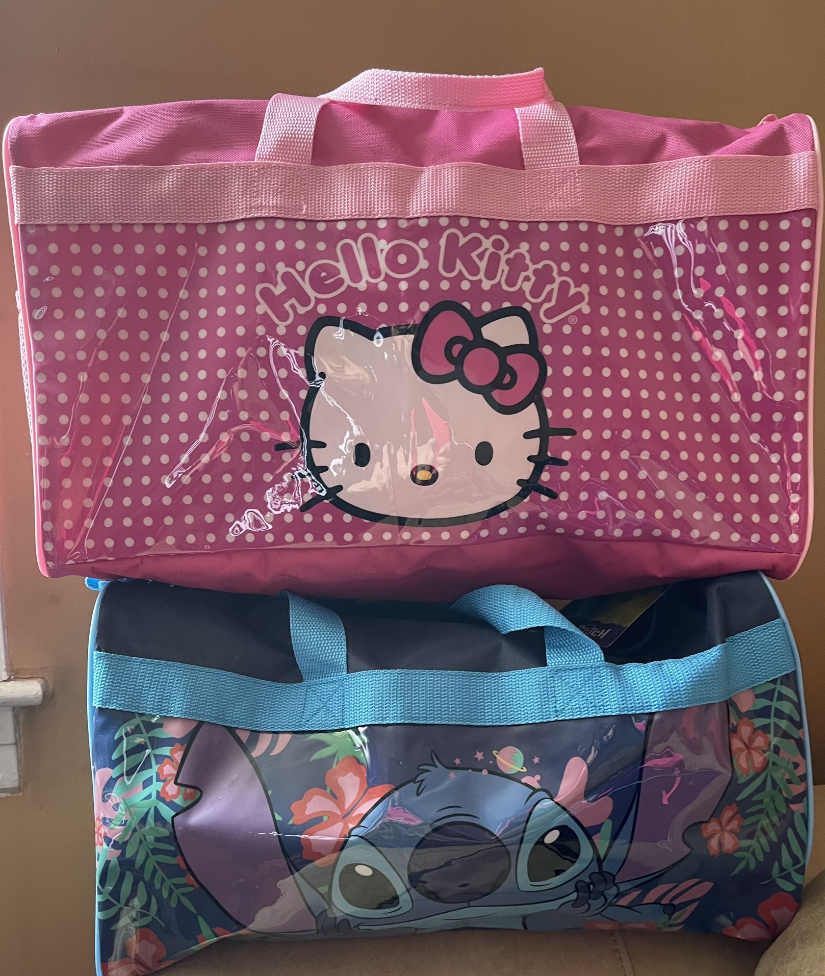 Hello Kitty, Stitch La Familia Travel Bag 