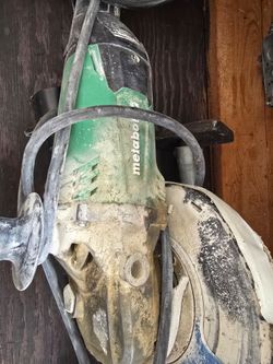 Metabo 7in grinder with diamond