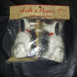 Salt and Pepper Hand Decorated - Dalmatians