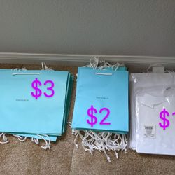 Authentic Tiffany Jewelry Gift Bags 