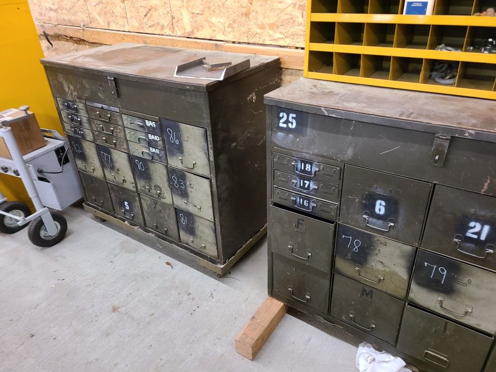 Army Surplus Garage Tool Boxes