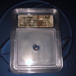 India - Vijayanagara Worlds Smallest Gold Coins 