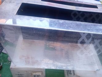 Fish tank acrylic 30 gallon very light only $80 cash better hurry