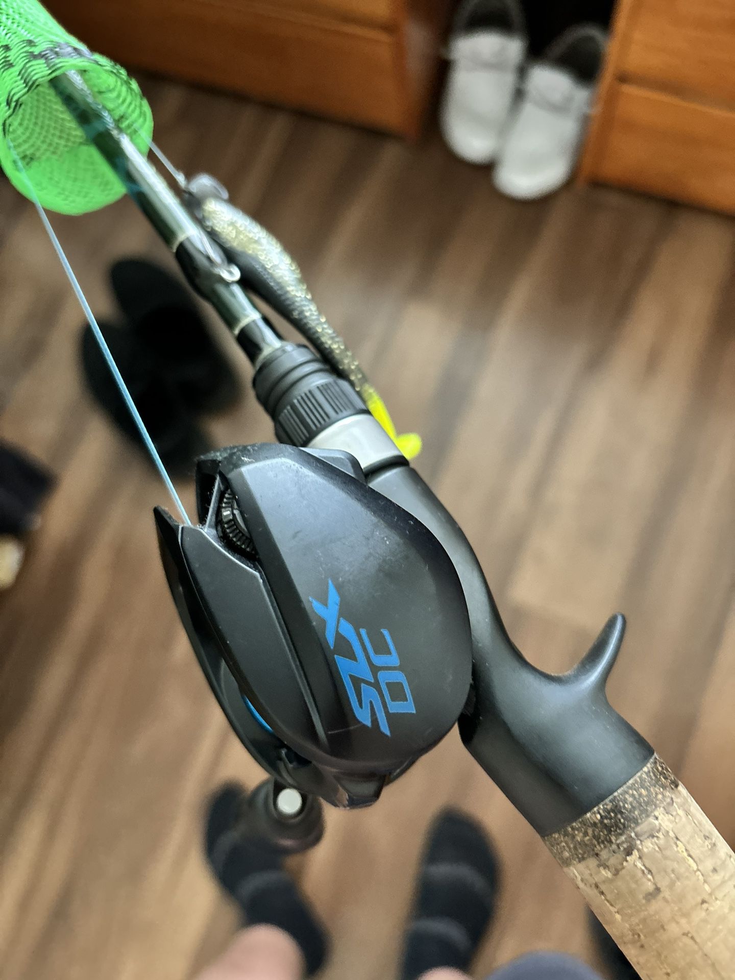 Shimano Slx Dc Paired With Falcon Rod.