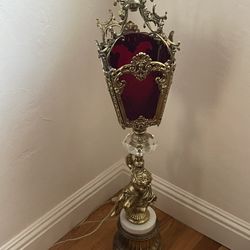Gorgeous French AntiqueVintage Lamp 