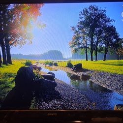 Sanyo 32" LED hdmi dolly digital flat screen TV monitor security computer kitchen gaming office