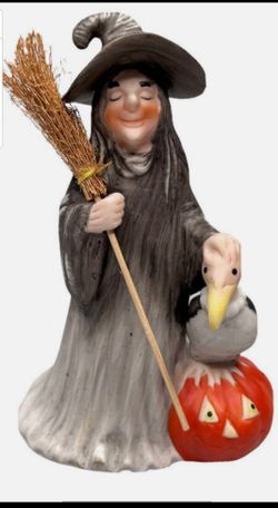 Vintage Halloween Witch 