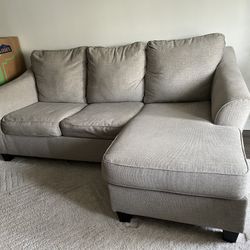 Ashleys Queen Sofa Chaise Sleeper 