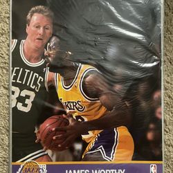 James Worthy NBA Hoops Action Pass 8x10
