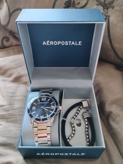 Aeropostale Watch/Bracelet Set