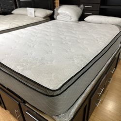 Sweet Dreams Blue Gel Mattress And Box