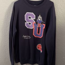 Naruto And Sasuke Varsity Type Sweatshirts