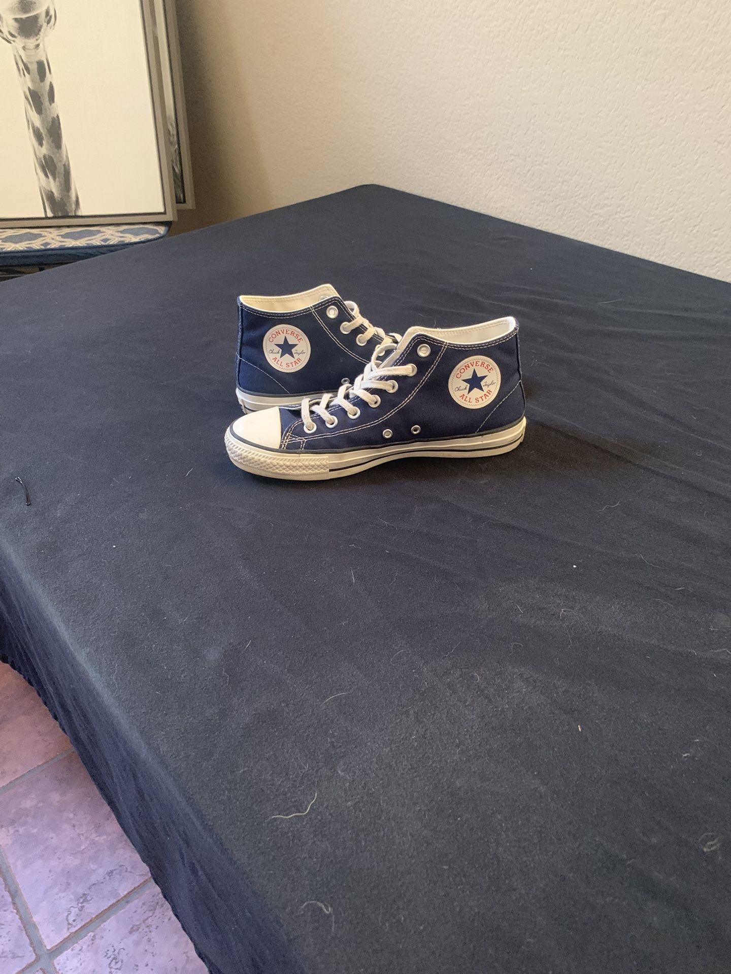 Blue Converse