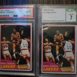 Ervin Magic Johnson Rookie Cards