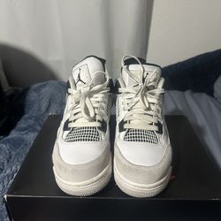 air jordan 4 retro gs military black 