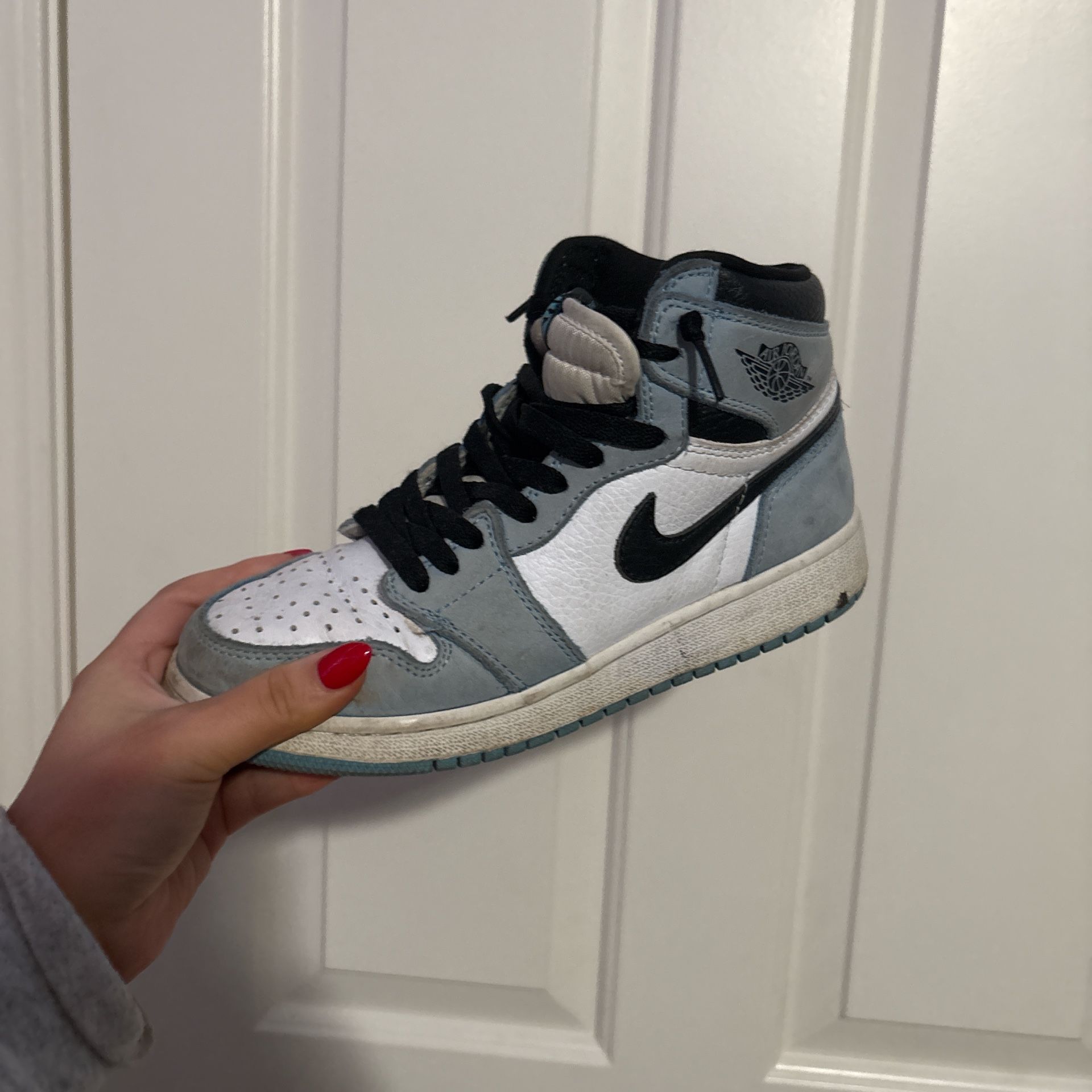 University Blue Jordan 1's size 6.5 womens