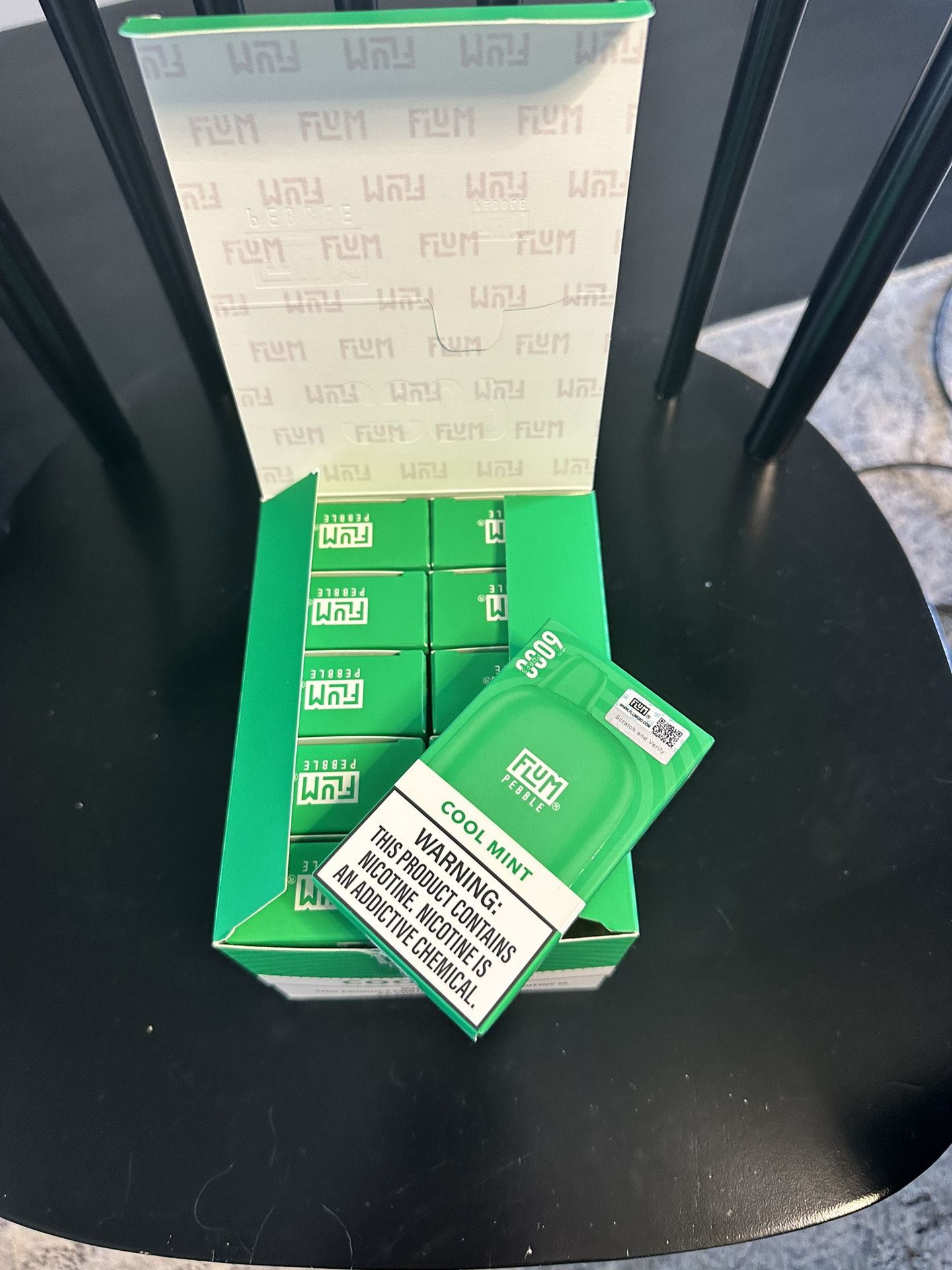 Flum Cool Mint Box Of 10 Brand New 