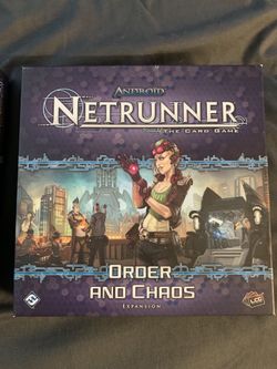 Android Netrunner: Order and Chaos Expansion Out of Print