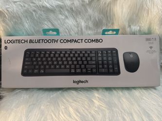 Logitech Bluetooth Wireless Mouse and Keyboard Combo: Fast & Easy Connectivity, Compact Wireless 