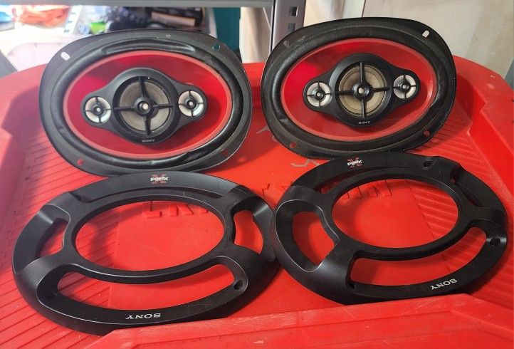 sony xplod 4 way speakers