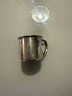 Sterling Silver Towle #10781 Baby Cup With Monogram Weighs 42G