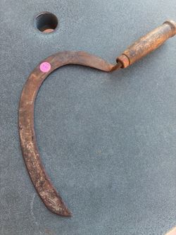 Antique sickle for cutting grass or tobacco