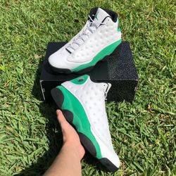 jordan 13 lucky green size 12