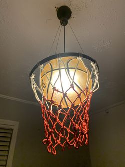 Basketball light fixture