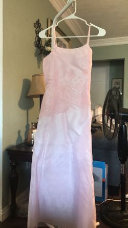 New Pink Ladies Formal Dress Fits Like a Ladies Size 11-12