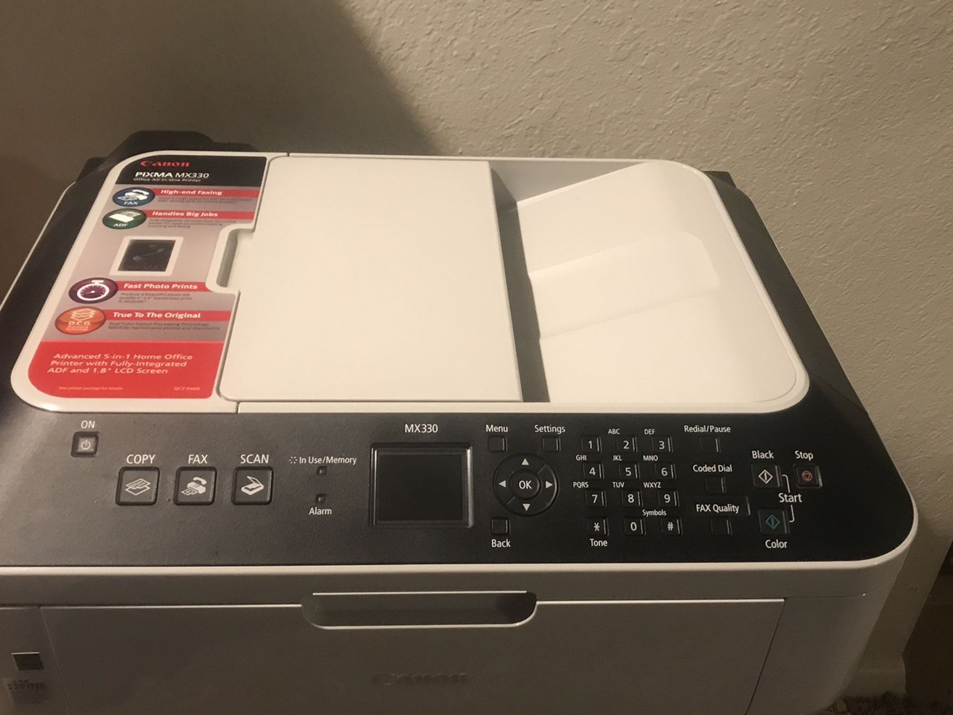 Pixma Mx330 Office All In One Printer