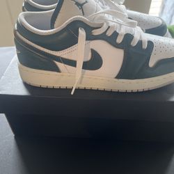 Jordan 1 Low White And Green 