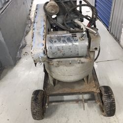 Compressor on wheels