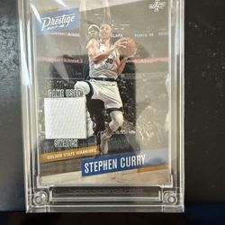 Stephen Curry Jersey Fusion Card