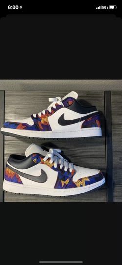 Jordan 1 Low Nothing But Net Ugly Sweater Size 11