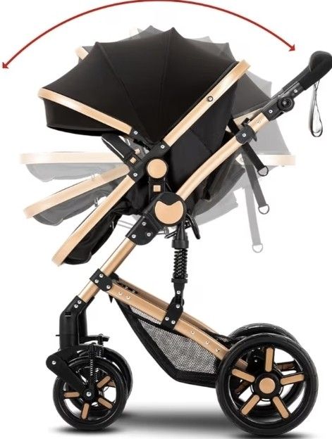 2 in 1 Baby Stroller,Convertible Infant Stroller