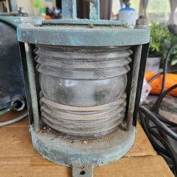 Vintage Antique Nautical Marine Light