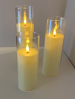 Flickering Flameless Candles Battery Operated