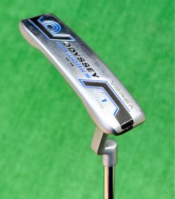 Odyssey Works Versa #1 Putter RH 33.5” 350g Blade Steel Shaft Karma Grip