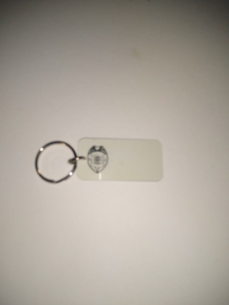 Badge Keychain