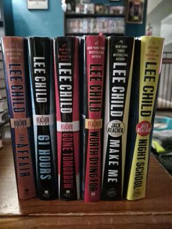 Jack Reacher hardbacks