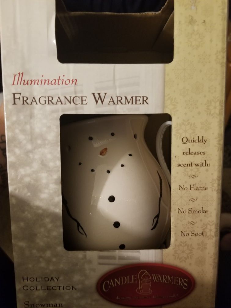Snowman fragrance warmer