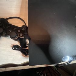 PS3 Slim 320 Gig W Control And Cables 